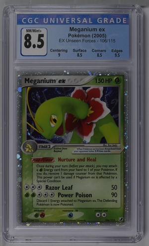 English Meganium ex Ultra Rare Holo 106/115