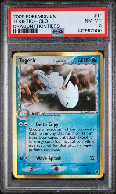2006 Pokemon EX Dragon Frontiers Togetic-Holo 11