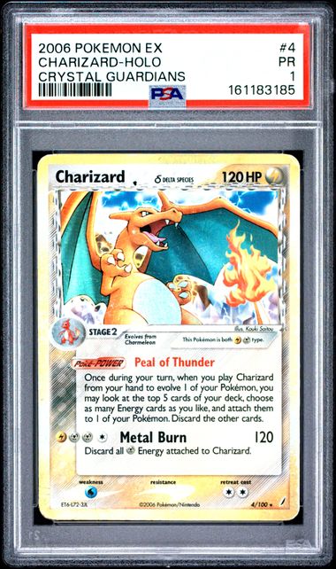 2006 Pokemon EX Crystal Guardians Charizard-Holo 4