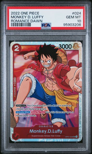 2022 One Piece OP01-Romance Dawn Monkey D. Luffy 024