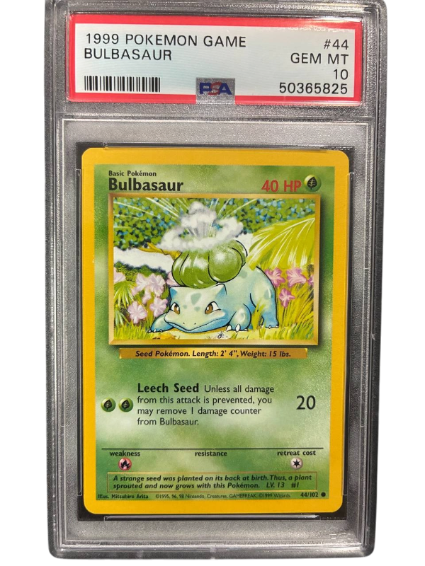 1999 POKEMON GAME #44 BULBASAUR