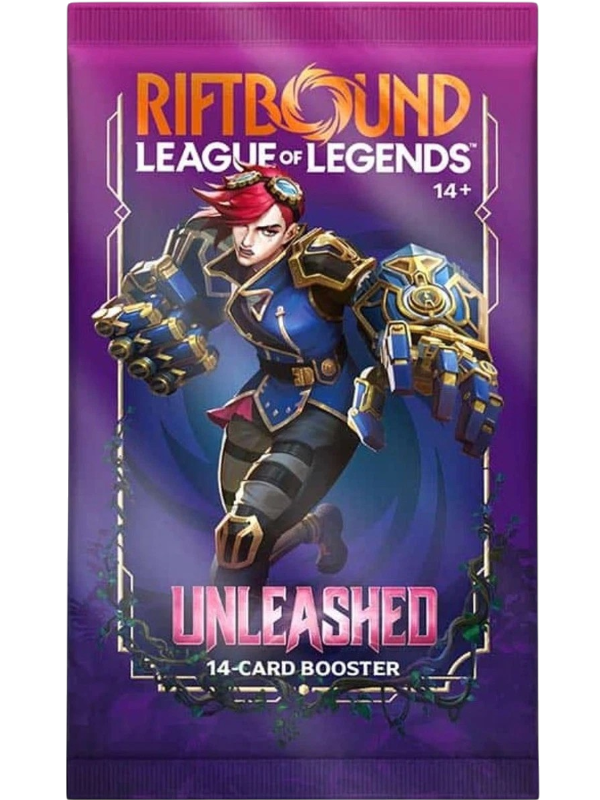 Riftbound League of Legends TCG Unleashed Single Booster Pack