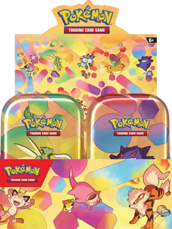 151 Mini Tin Display - SV: Scarlet & Violet 151 (MEW)